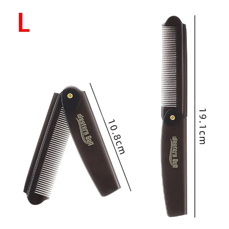 Portable Foldable Pocket Comb – Beard & Hair Styling Tool