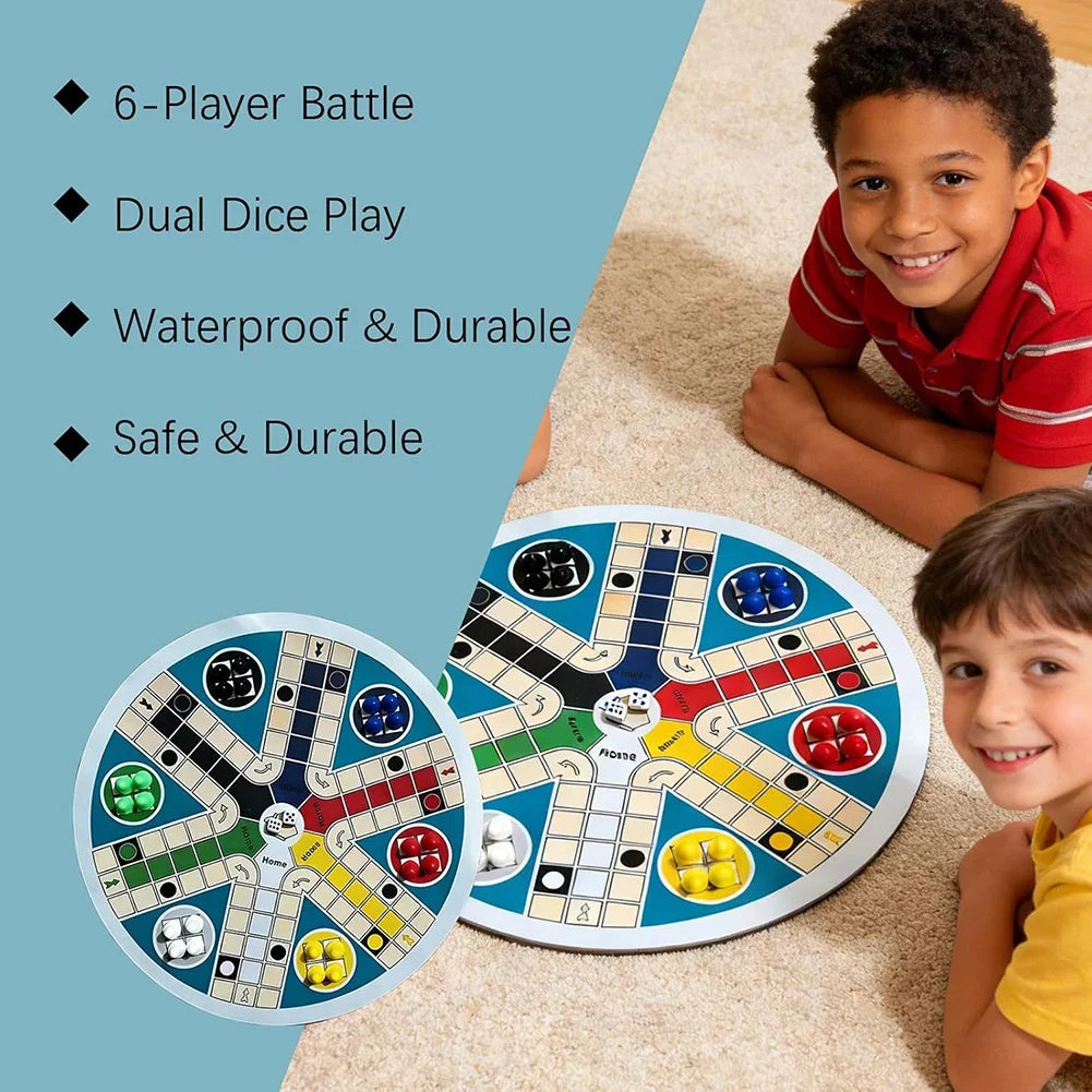 6 Player Ludo Board Game | Multiplayer Family Strategy Game