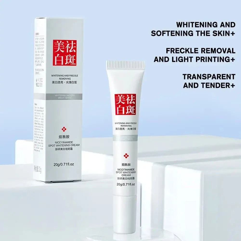 Niacinamide Whitening Cream – Fade Dark Spots & Freckles 20g