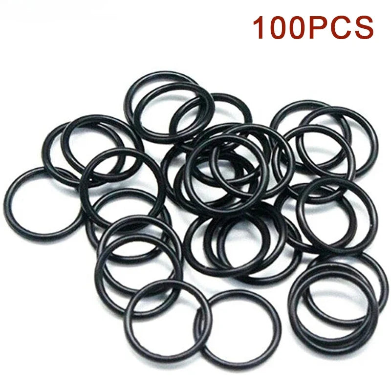 100Pcs Phone Camera Lens Silicone Waterproof Sealing Rings