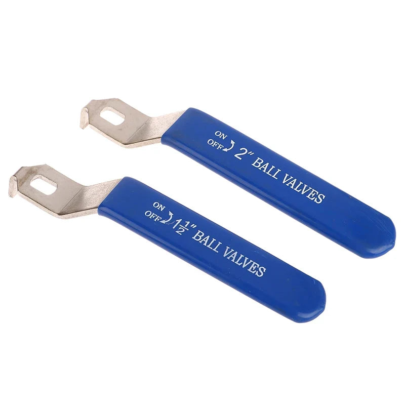 Blue Handle Stainless Steel Ball Valve Accessories Water Pipe Switch
