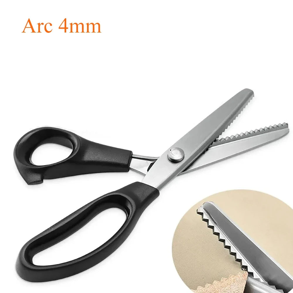 Zigzag Pinking Shears – Stainless Steel Fabric & Lace Scissors