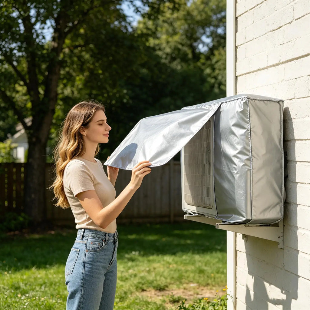 Waterproof Window AC Cover | All-Season Weather Protector