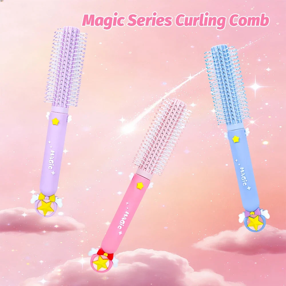 Magic Round Hair Brush – Thermal Curling & Blow Dry Tool