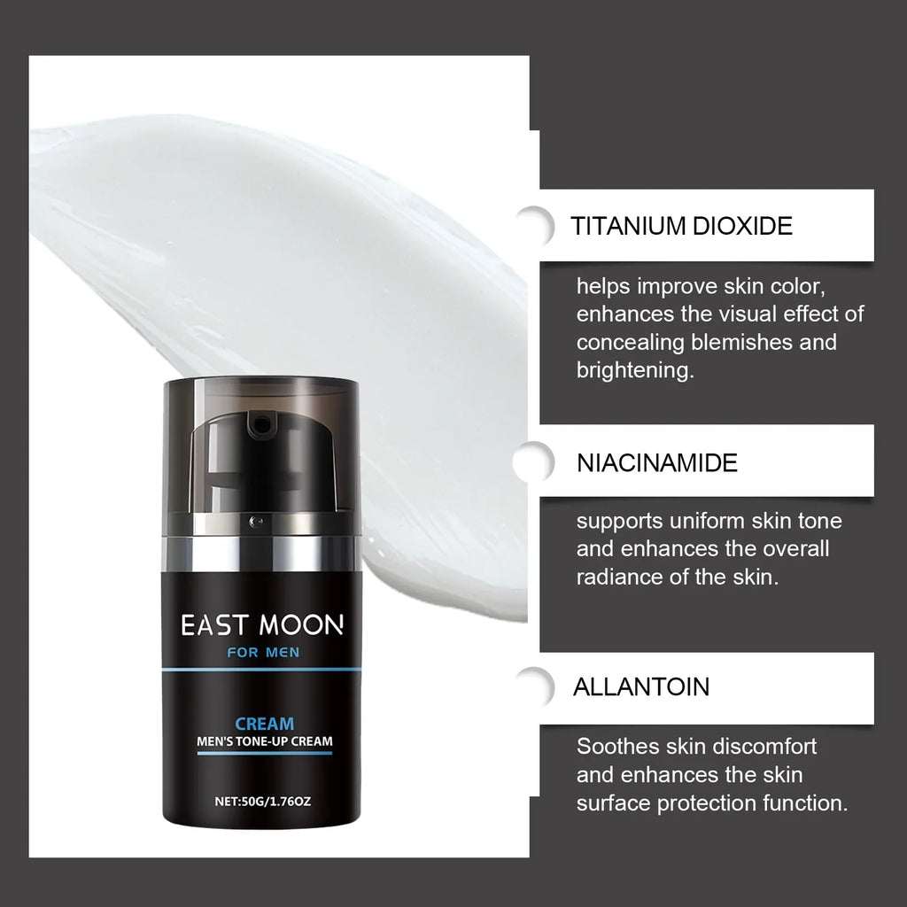 East Moon Men's BB Cream Concealer | Oil Control Full Coverage 50g