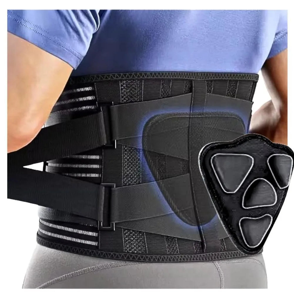 Adjustable Lumbar Support Back Brace for Men & Women
