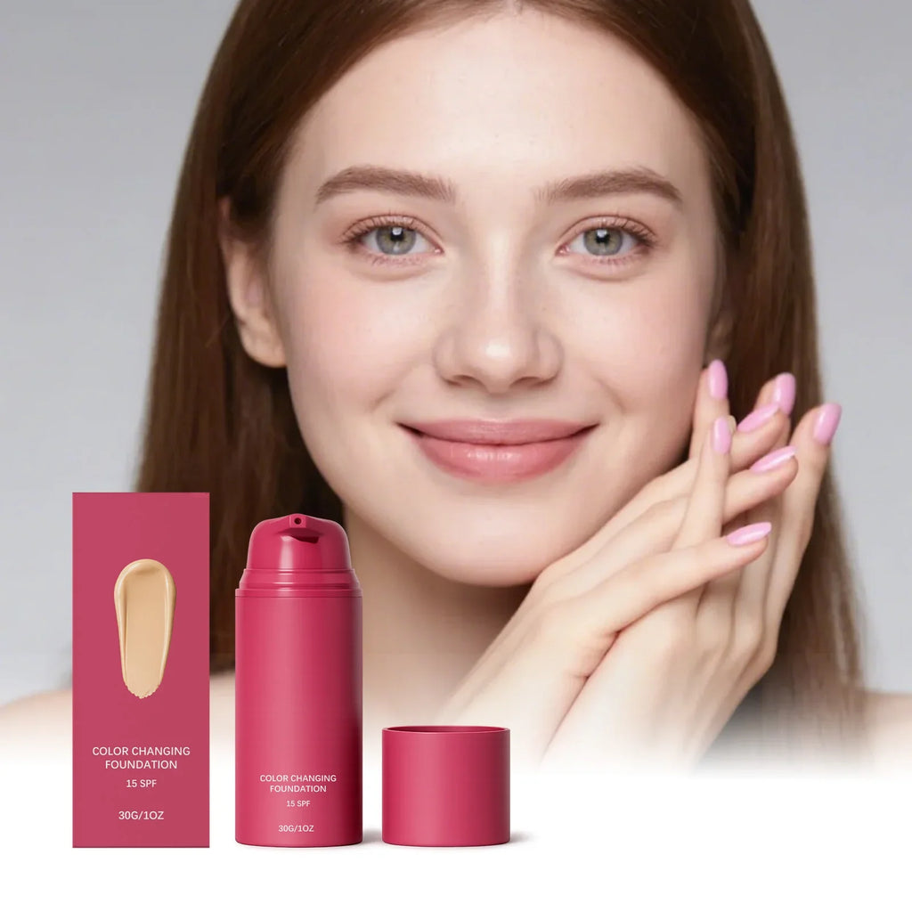 Oil-Control Liquid Foundation | Covers Blemishes & Dark Circles