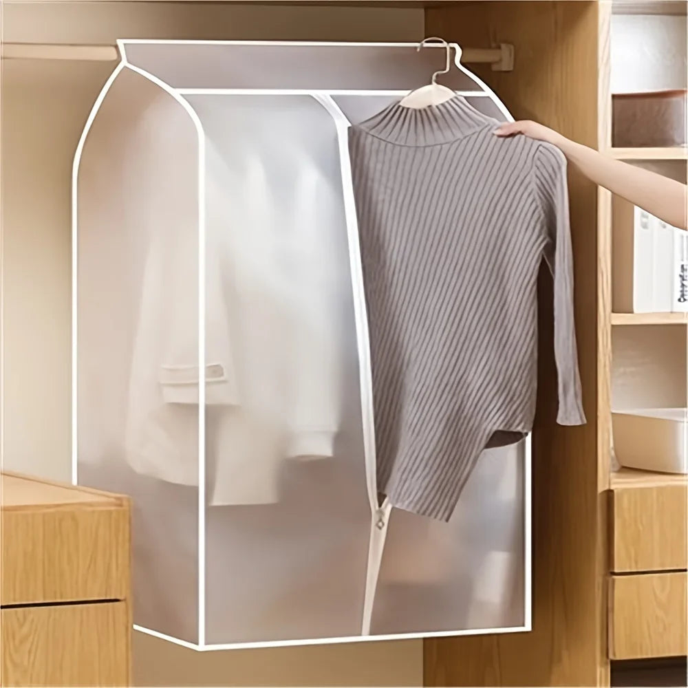 Clothing Dust Cover Transparent Dress Garment Storage Bag Case