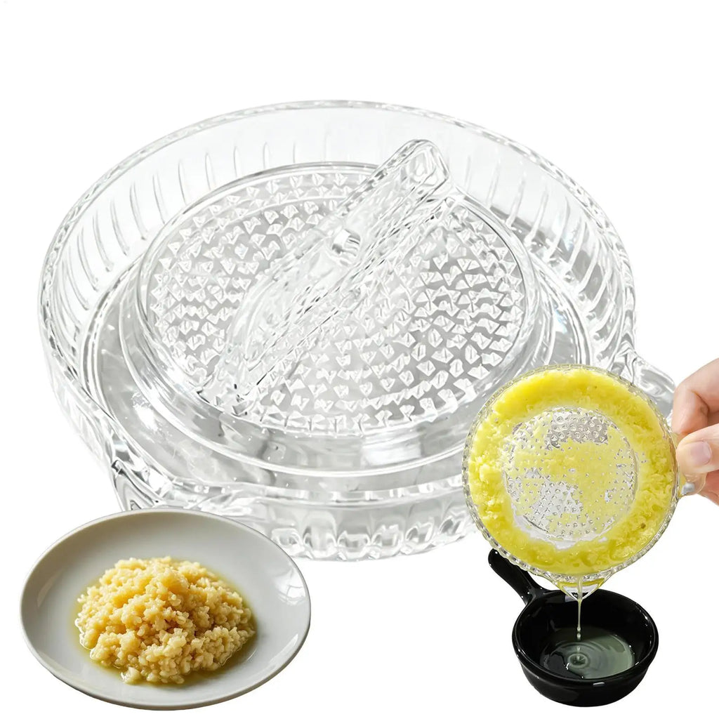 Manual Rotating Garlic Grater | Multi-Purpose Kitchen Tool