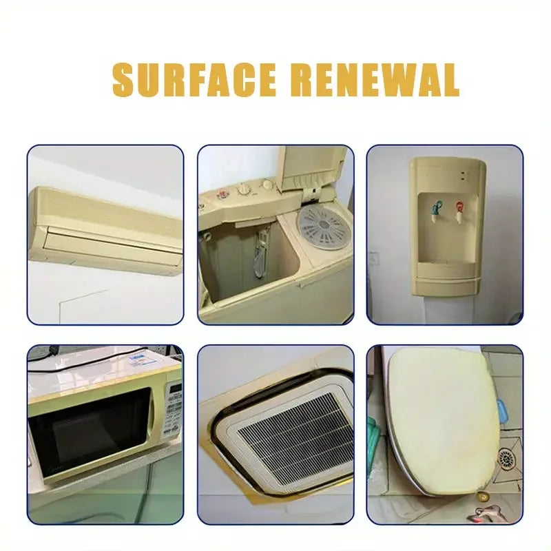 Plastic Restoration Spray – Remove Yellowing & Restore Shine