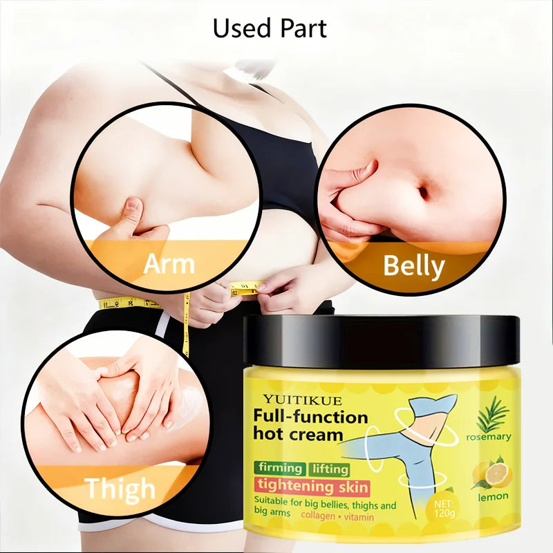 YUITIKUE Hot Sculpting Firming Cream – Rosemary & Collagen 120g