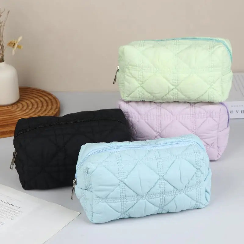 Octagonal Cosmetic Bag – Cute Waterproof Travel Toiletry Pouch