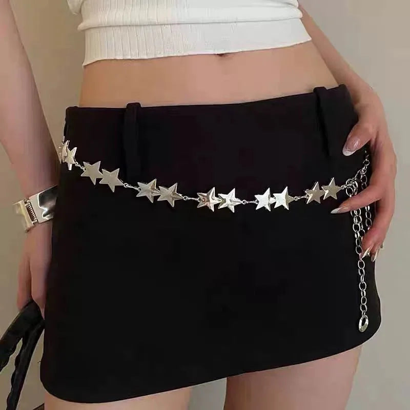 Bohemian Metal Waist Chain Belt – Retro Ethnic Style Women
