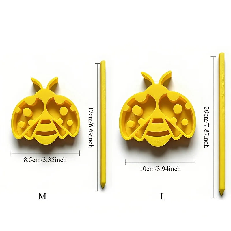 Cute Bee Water Feeder Garden Ground Plug | Pollinator Decor