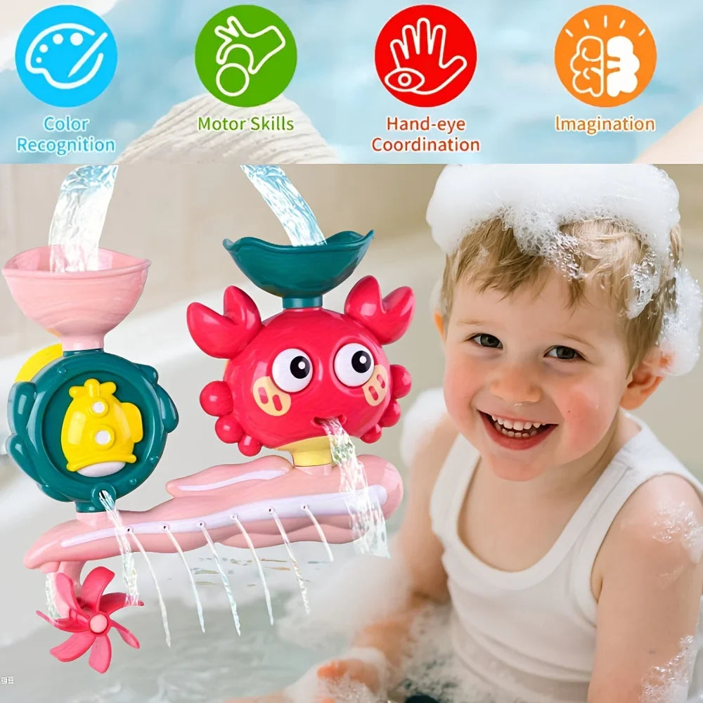 Boys Girls Bath Toys Suitable Youngsters Children Baby Tub Bathtub