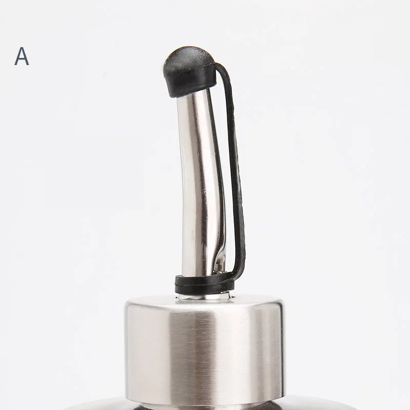 Stainless Steel Oil & Seasoning Bottle | Leakproof 250–550ml