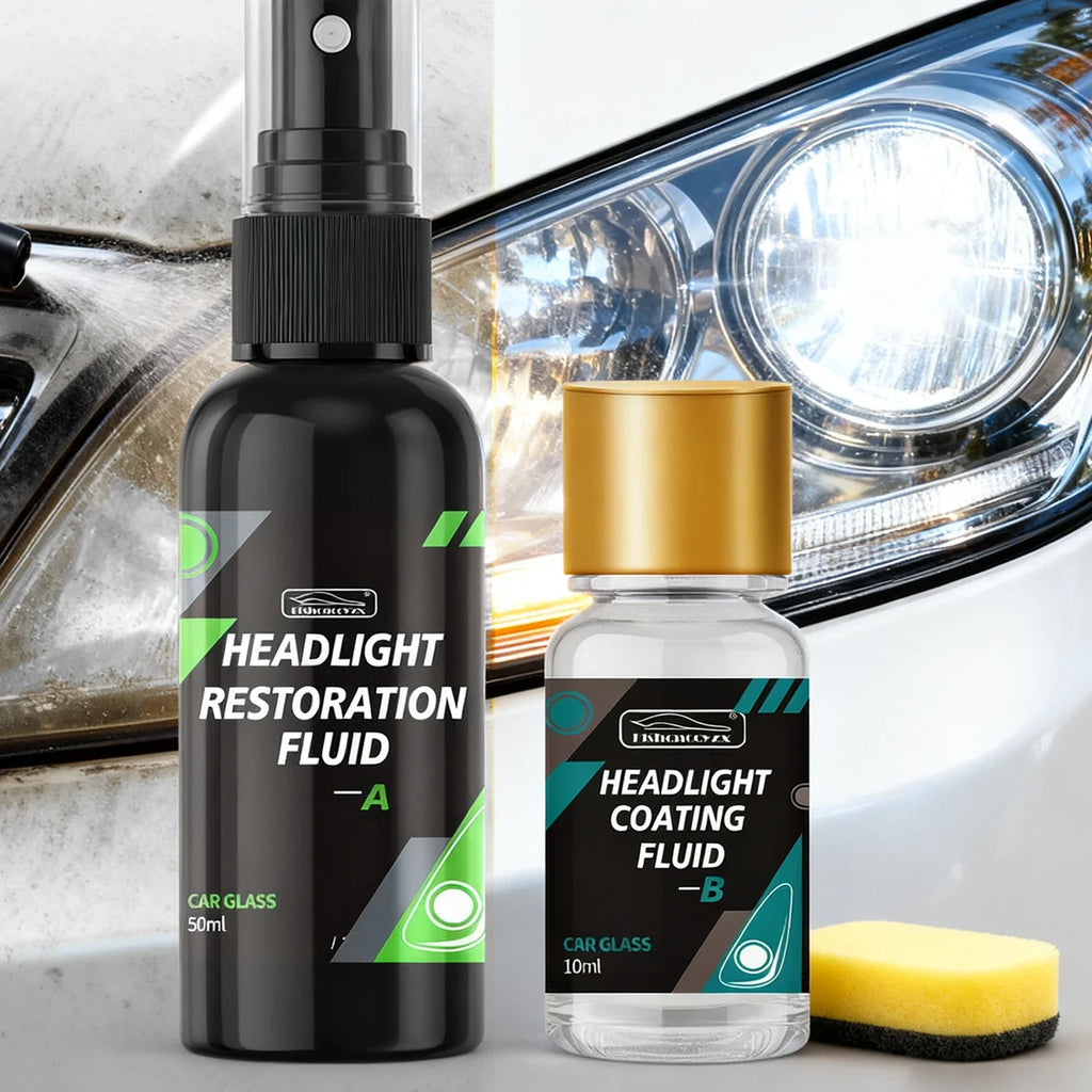 Car Headlight Restoration Polishing Kits Headlamp Scratch Remover