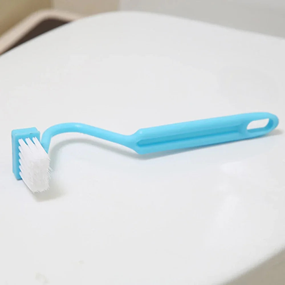 V-Shape Long Handle Toilet Brush – No Blind Spot Crevice Cleaner