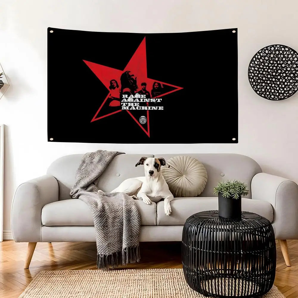 Rage Against the Machine Flag – Wall & Concert Banner