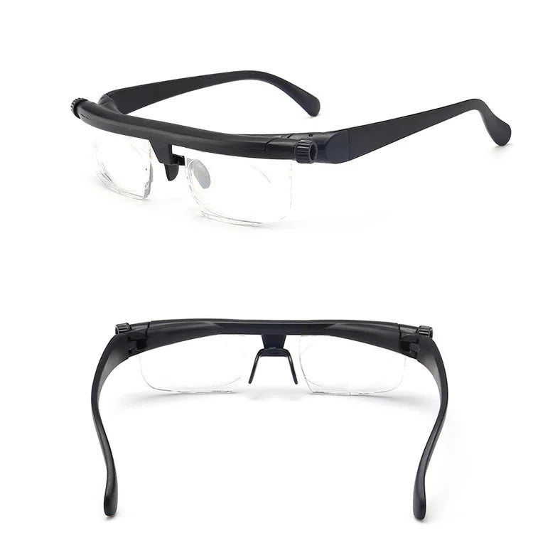 Adjustable Focus Glasses – Near & Far, -600 to +300 Degrees