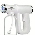 Blue Light Nano USB Rechargeable Wireless Steam Gun Barber Sprayer