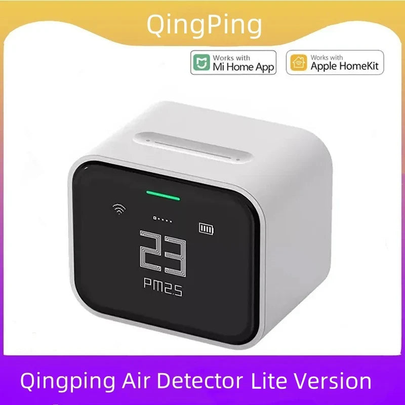 Qingping Smart Air Detector Lite CO2 PM2 5 PM10 Temperature Humidity