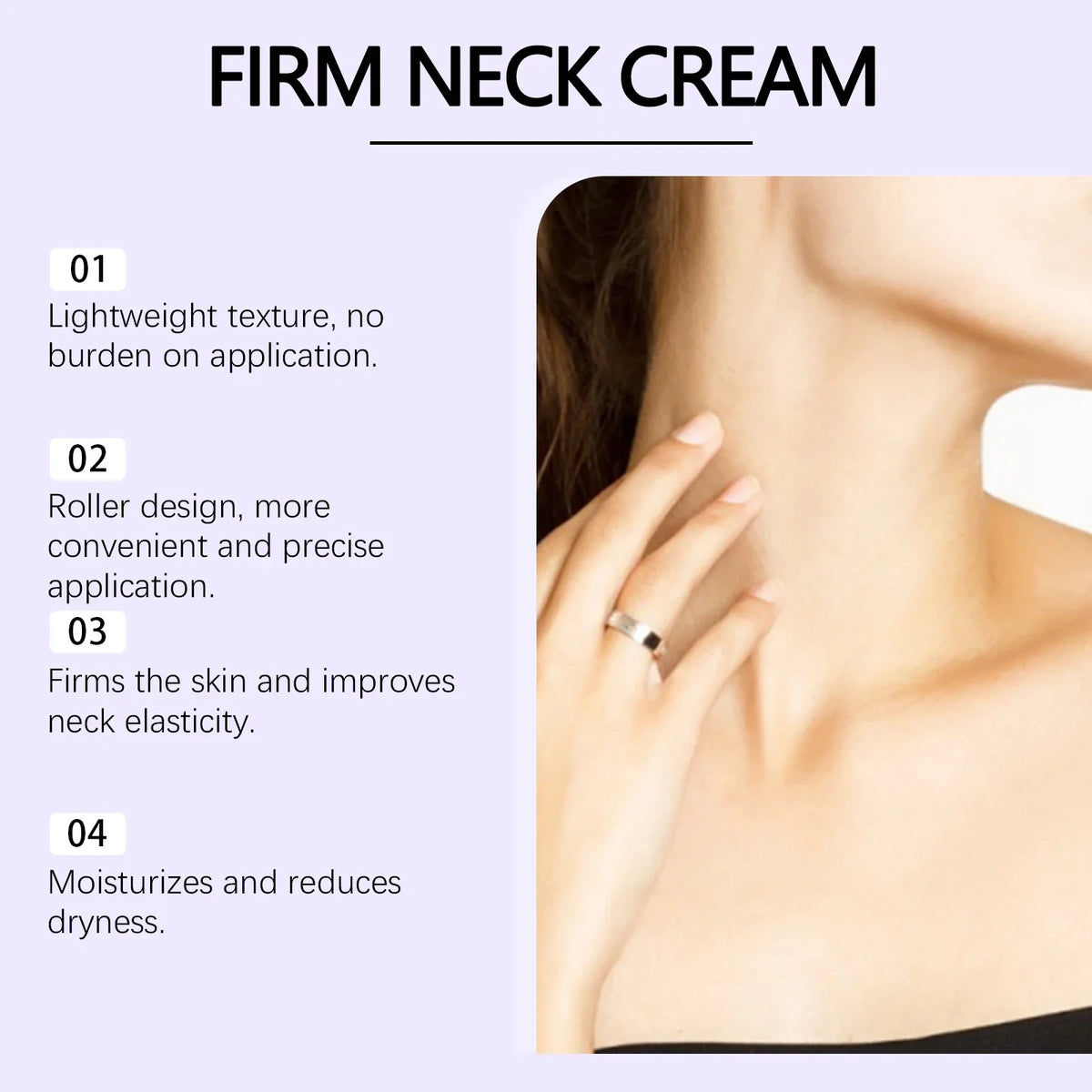 Daily Roll-On Neck Cream – Firming & Hydrating Formula 120g