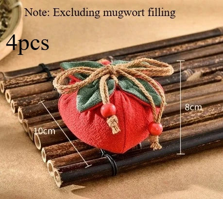 Persimmon Pendant Incense Sachet Bag – Car Charm & Good Fortune