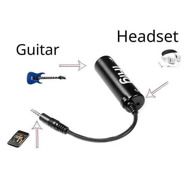 IRIG Guitar Link O Interface Cable Rig Adapter Converter System Phone