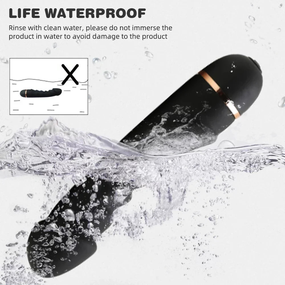 20 Modes Vibrator Soft Silicone Dildo Realistic Penis Strong Motor
