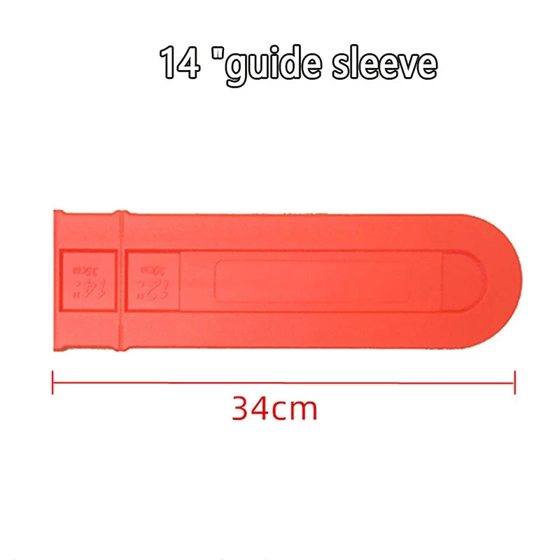 14 16 18 Chainsaw Bar Protective Cover Plastic Scabbard Protector