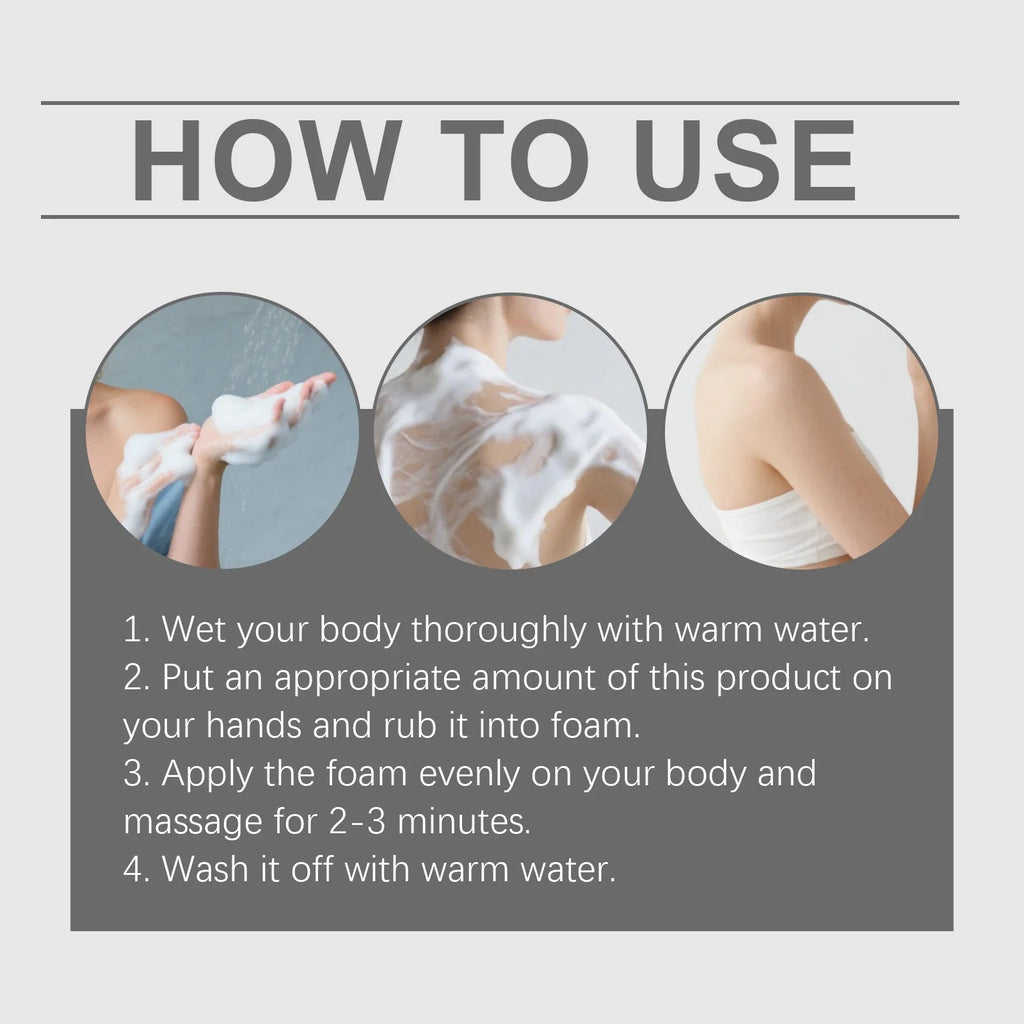 Persimmon Exfoliating Shower Gel – Deep Clean & Moisturizing Body Wash