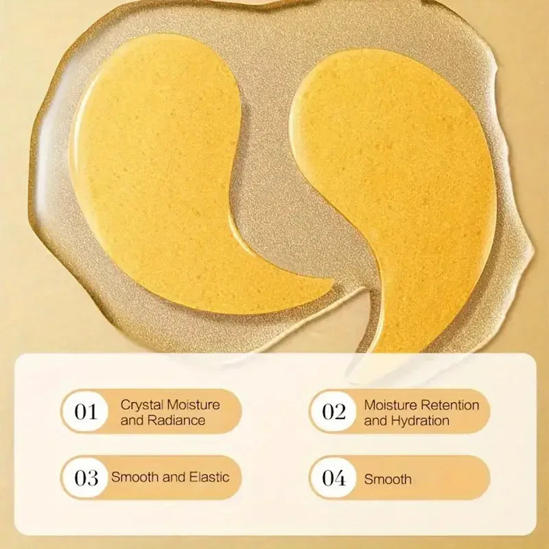 Turmeric Vitamin C Eye Masks – Dark Circles & Puffiness 60pc