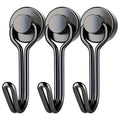 Heavy Duty Magnetic Hooks – Strong Neodymium Hangers 3–20 Pack