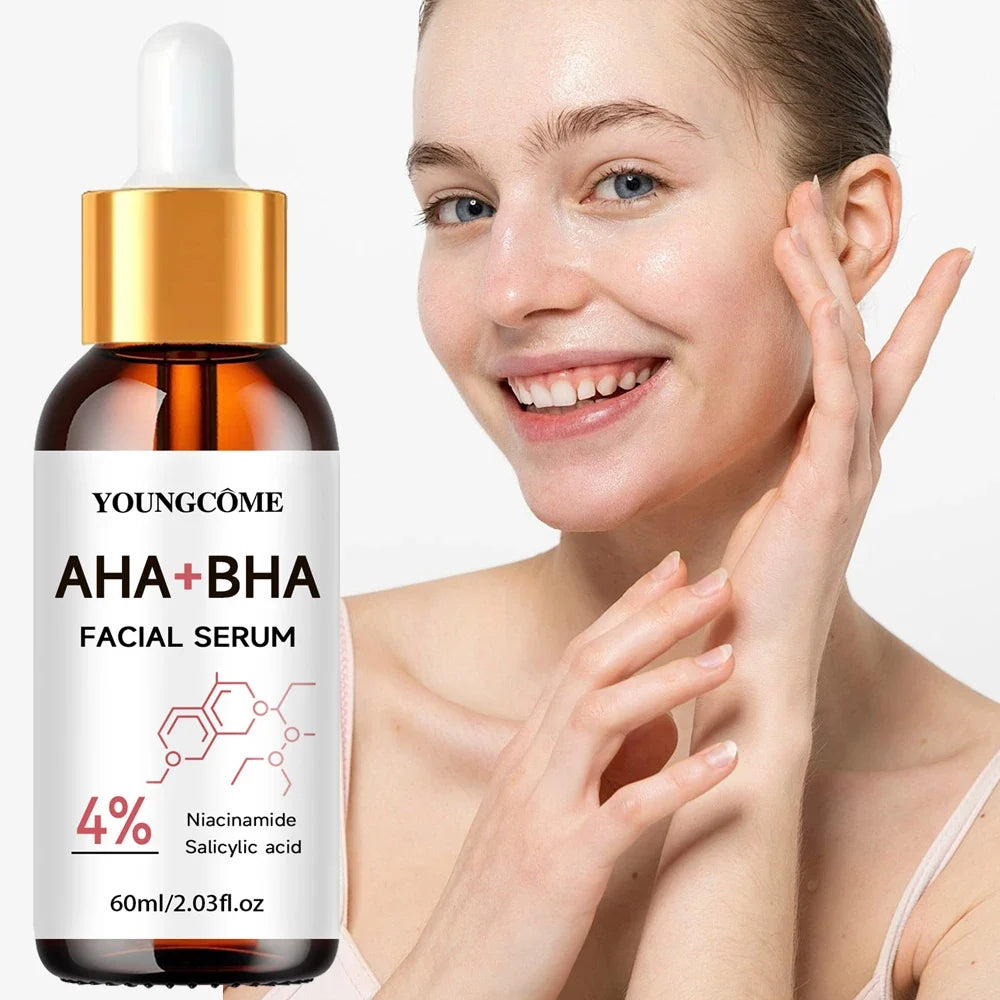 AHA 30% BHA 2% Exfoliating Face Peel Serum | YOUNGCOME