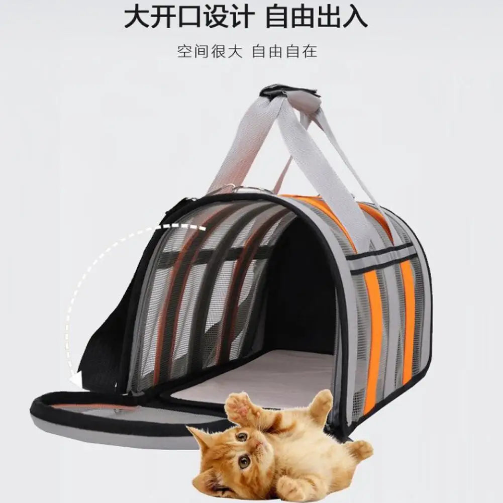 Airline Approved Pet Carrier Bag for Cats & Dogs 34x24cm