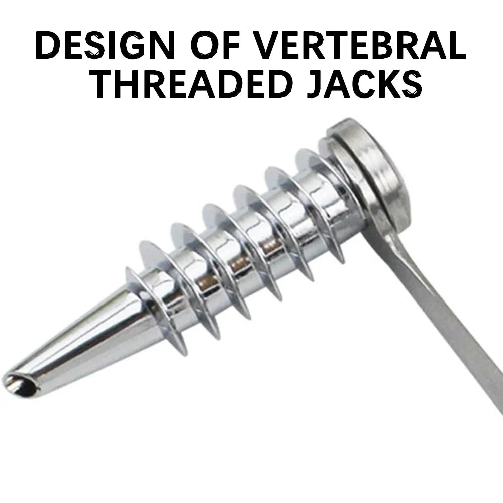 Stainless Steel Spiral Vegetable Cutter | Manual Slicer Tool