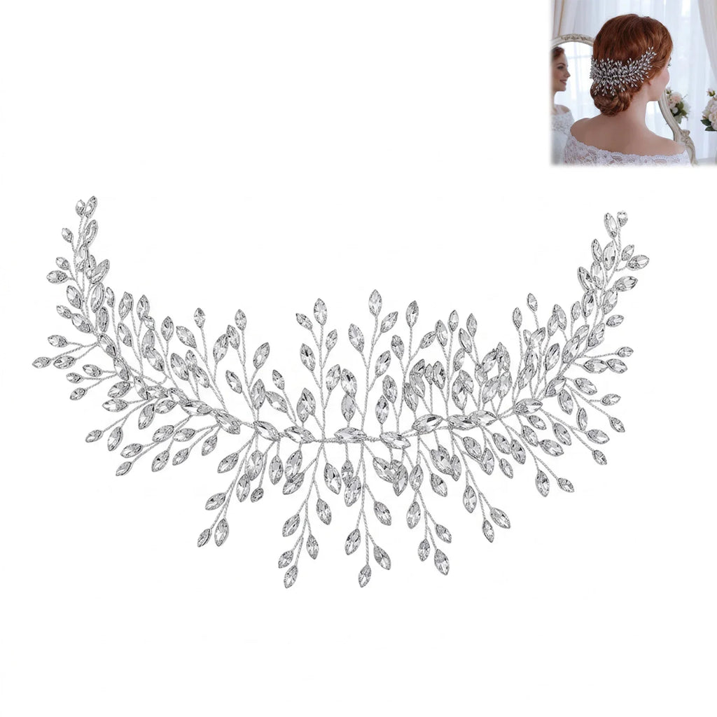Crystal Rhinestone Hairband | Wedding & Stage Headpiece