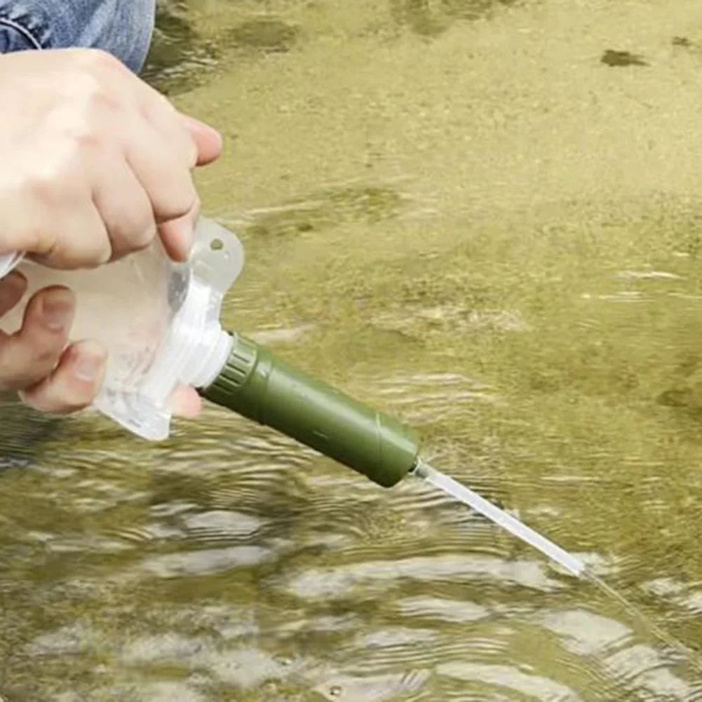 Portable Camping Water Filter Straw | Survival Water Purifier