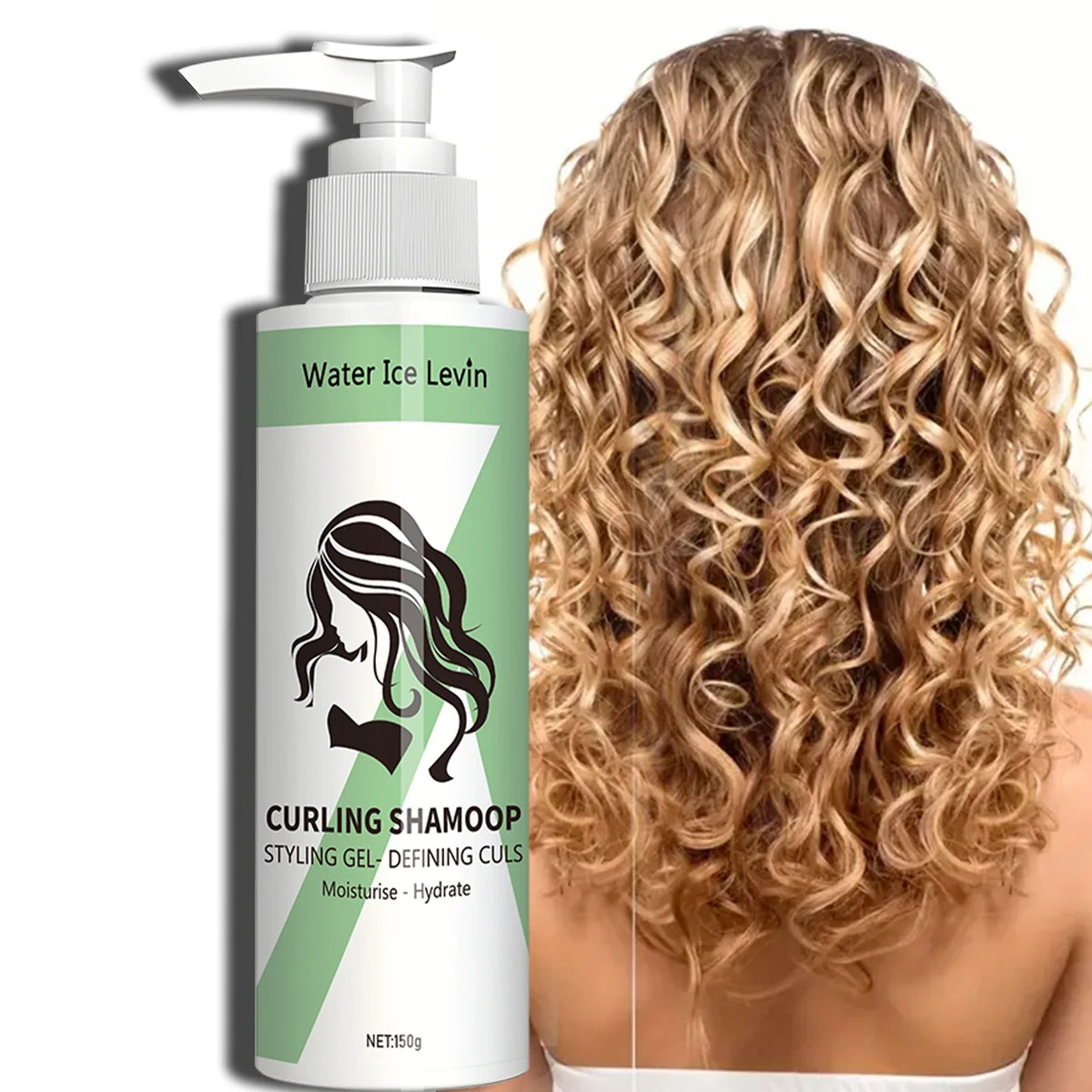 Hydrating Curl Conditioner – Keratin, Biotin & Green Tea 150g