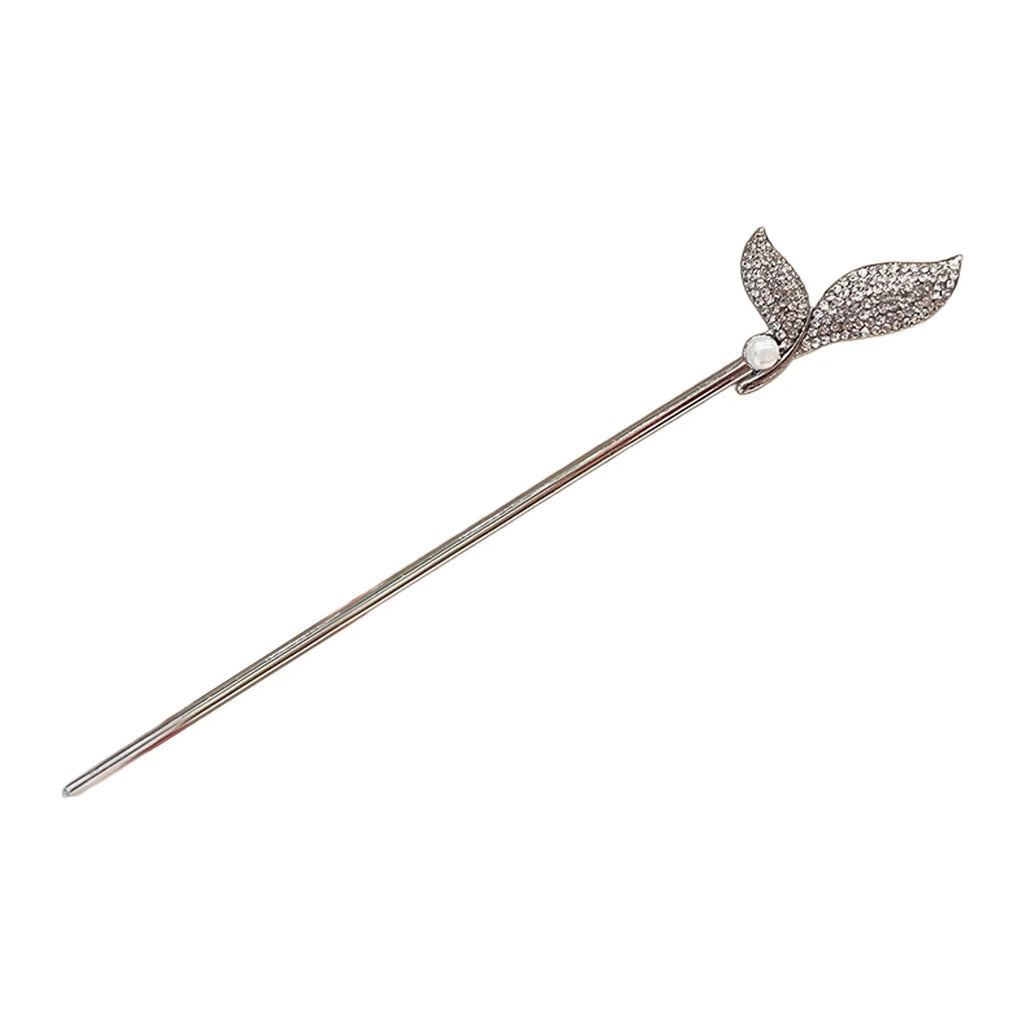 Pearl Mermaid Hairpin | Elegant Alloy Hair Clip for Women