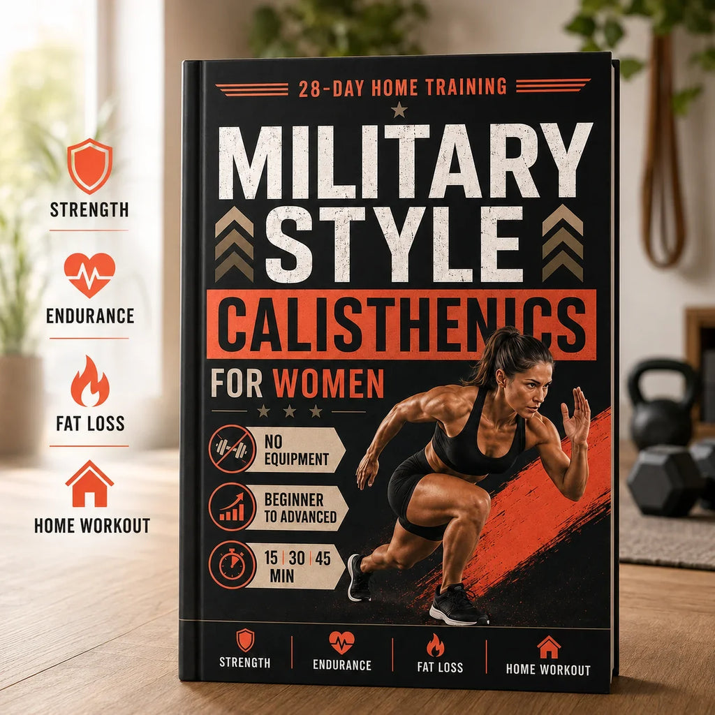 Military Calisthenics Women 28 Day Home Workout Program No Equipment