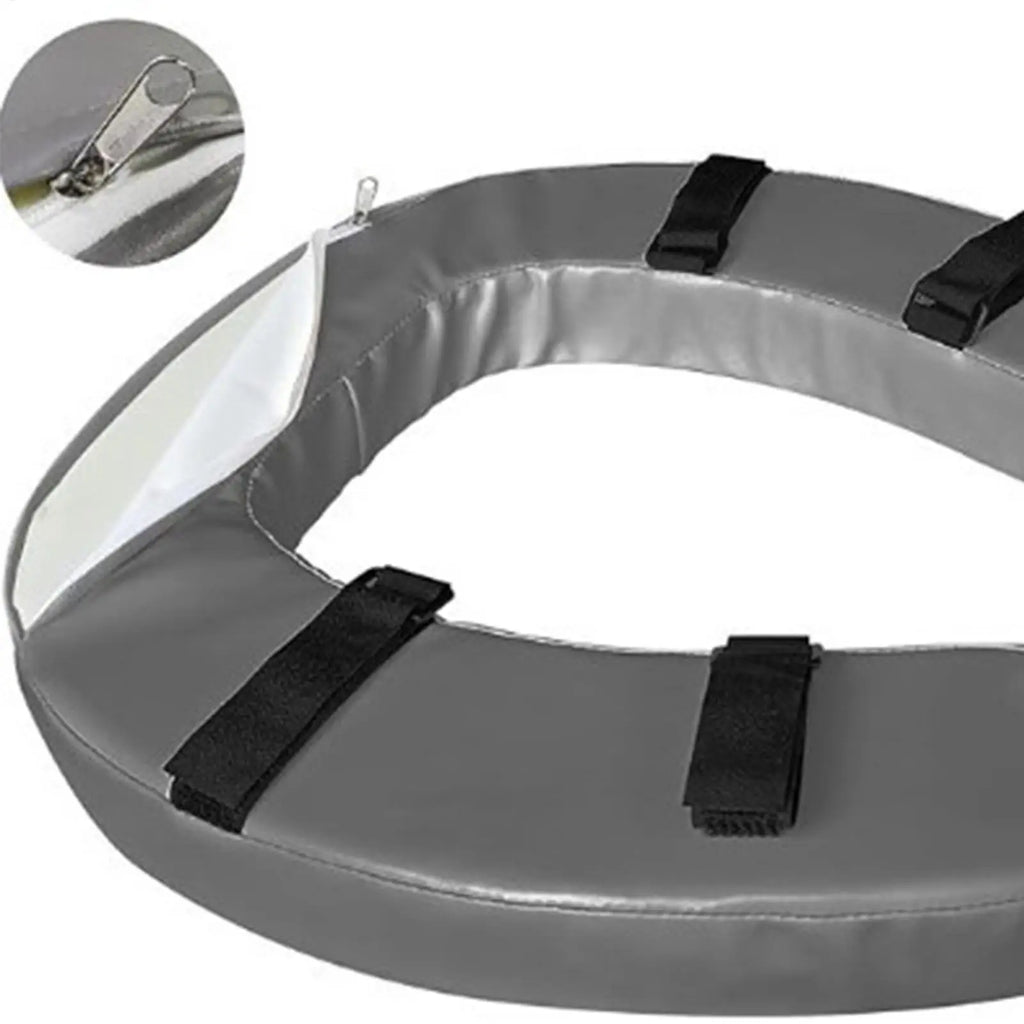 Ergonomic Padded Toilet Seat Riser – Non-Slip & Waterproof