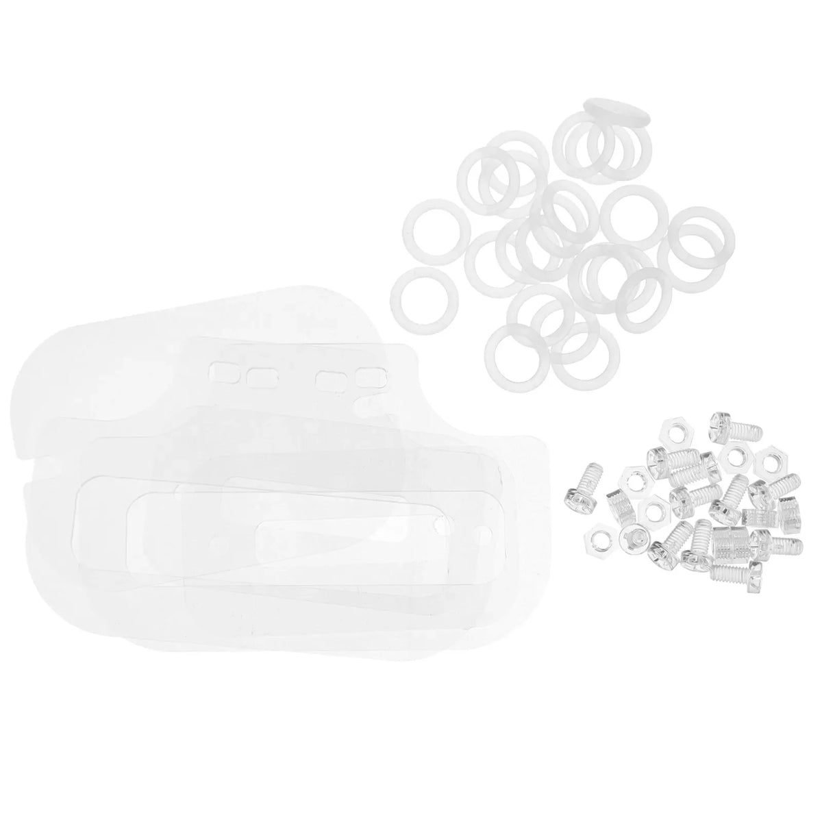 Transparent Acrylic Cage Fasteners Screws Nuts Gaskets Hamster Mouse