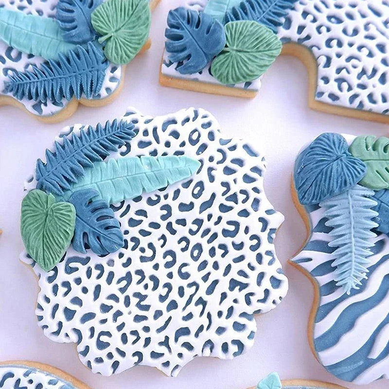 Palm Leaf Silicone Fondant Mold – Sugarcraft Baking Mould