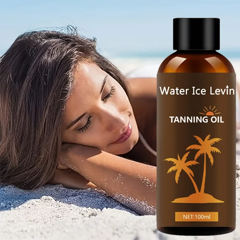 Hydrating Tanning Oil – Hyaluronic Acid & Collagen | All Skin