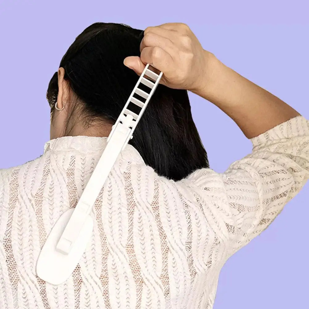 Foldable Back Lotion & Sunscreen Applicator – Long Handle