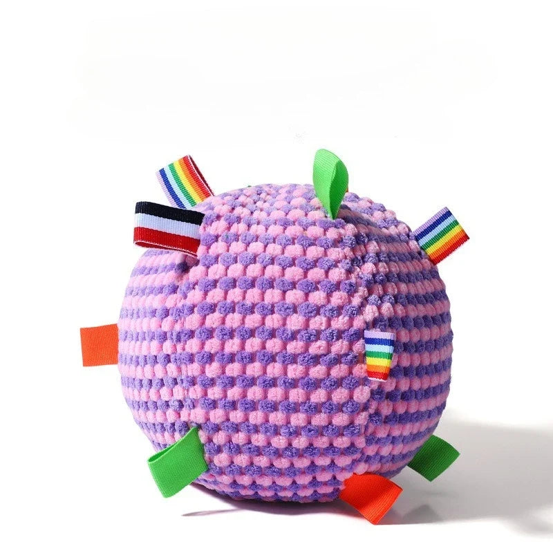 Interactive Dog Training Ball with Bell – Fetch Toy for Dogs