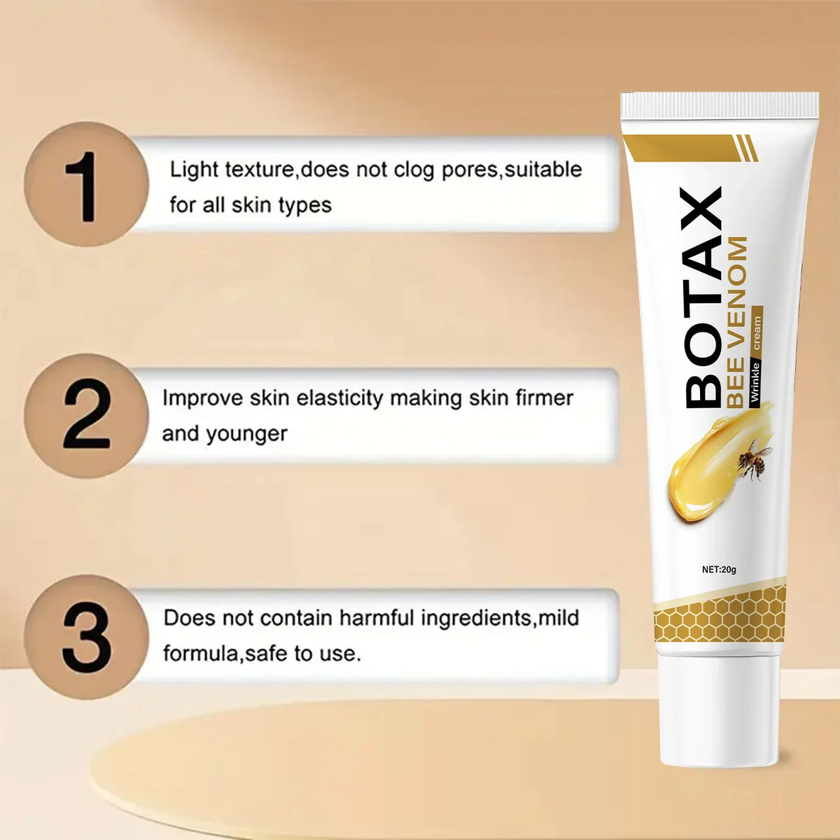 Bee Venom Eye Cream – Firming & Moisturizing | 20g