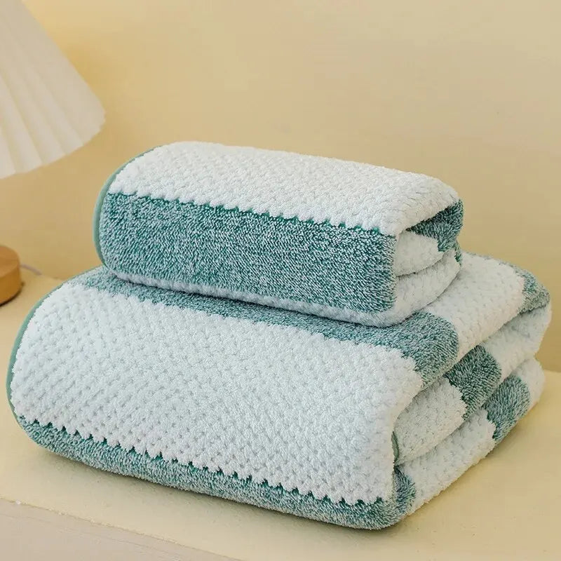 Soft Cotton Terry Bath Towel – Absorbent & Multipurpose